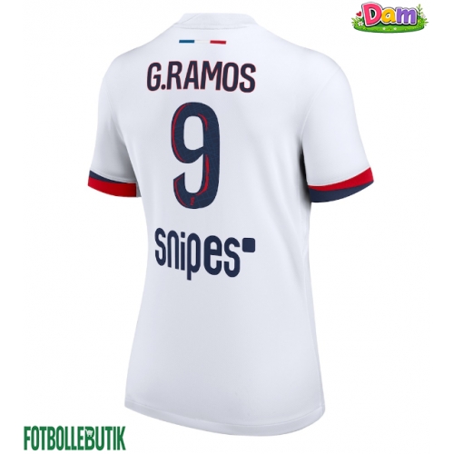 Paris Saint-Germain Goncalo Ramos #9 Bortatröja Kvinnor 2025-26 Kortärmad
